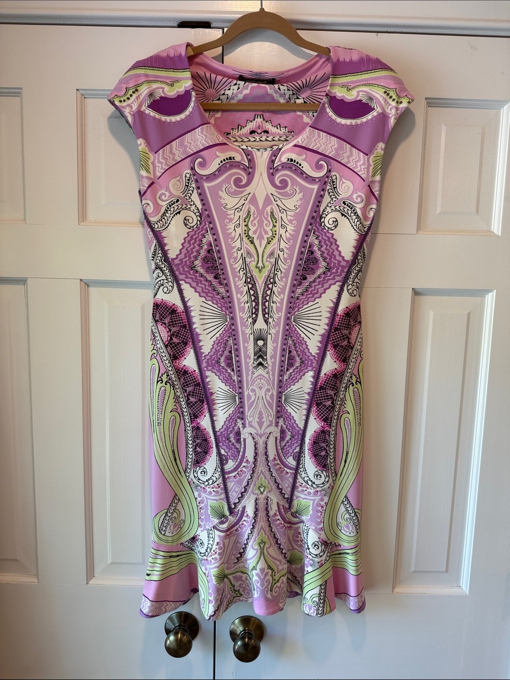Roberto Cavalli Knee Length Dress Sz 48IT